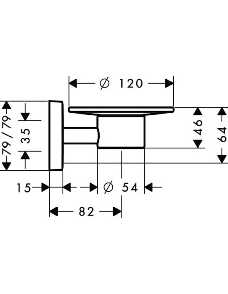 Hansgrohe ziepju trauks PuraVida
