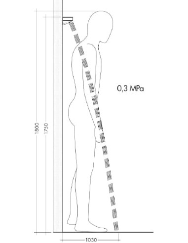 Hansgrohe augšējā duša Rainfinity 26243700