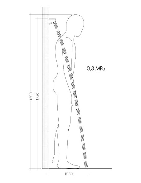 Hansgrohe augšējā duša Rainfinity 26243700