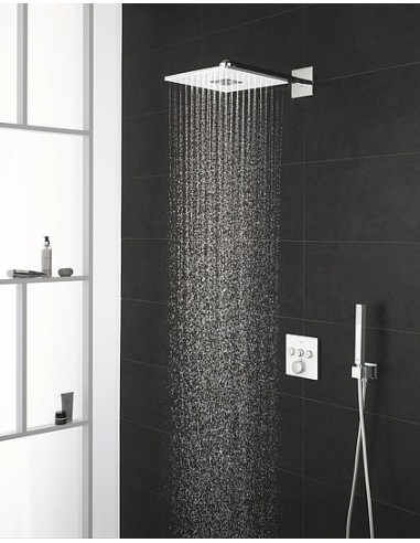Grohe augšējā duša Rainshower SmartActive Cube 26479LS0 - 3