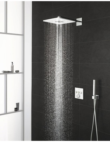 Grohe augšējā duša Rainshower SmartActive Cube 26479LS0 - 5