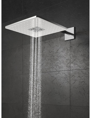 Grohe augšējā duša Rainshower SmartActive Cube 26479LS0 - 8