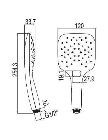 Ravak rokas duša Air 958.10 - 4