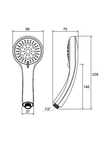 Ravak rokas duša 952.00 - 5