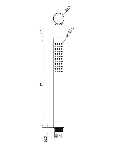 Ravak rokas duša Chrome 957.00 - 7