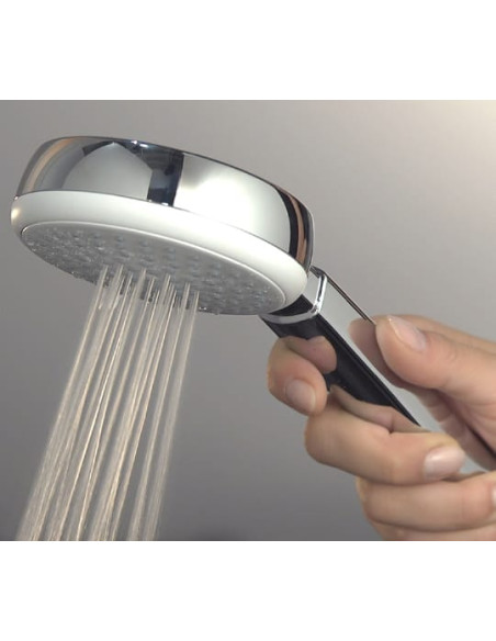 Crometta 100 Vario rokas dušas klausule, balts/hroms