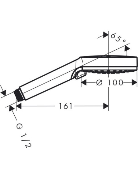 Hansgrohe rokas duša Crometta Vario 26330400