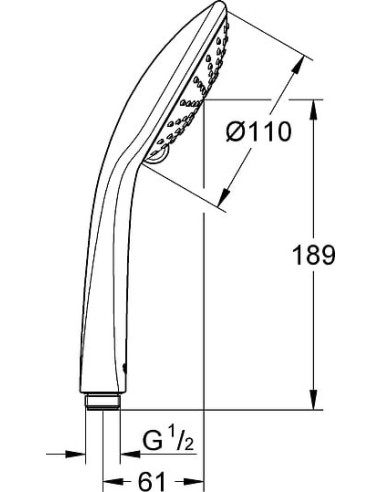 Grohe rokas duša Euphoria 27220000 - 16
