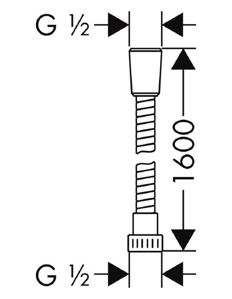 Hansgrohe dušas komplekts Crometta 85 27729000