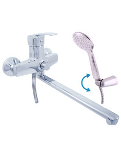 Lever for bath and sink KONGO - Barva chrom,Rozměr 150 mm