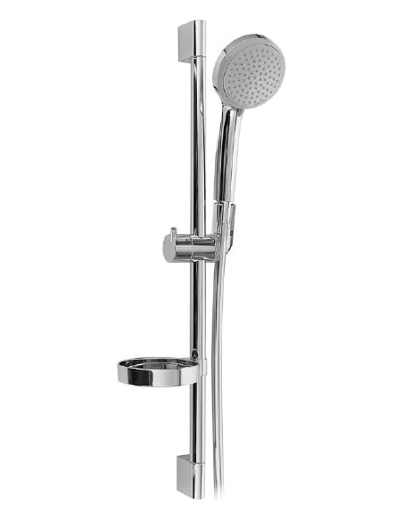 Croma 100 Vario/Unica'C 0.65m dušas komplekts ar ziepju trauku, hroms