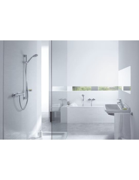 Croma 100 Vario/Unica'C 0.65m dušas komplekts ar ziepju trauku, hroms