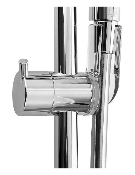 Croma 100 Vario/Unica'C 0.65m dušas komplekts ar ziepju trauku, hroms