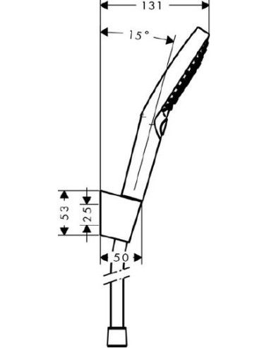 Hansgrohe dušas komplekts Raindance Select S...