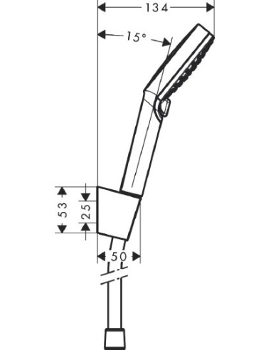Hansgrohe dušas komplekts Crometta Vario 26692400