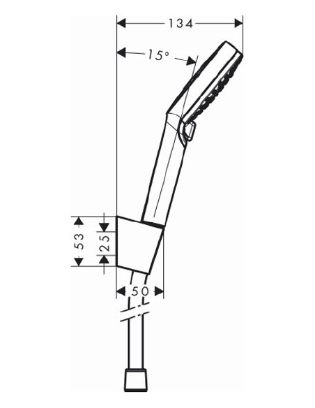 Hansgrohe dušas komplekts Crometta Vario EcoSmart 26694400