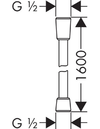 Hansgrohe dušas komplekts Croma Select E 26592400