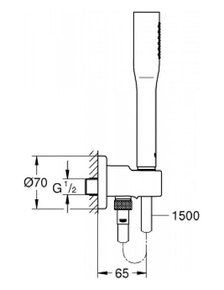 Grohe dušas komplekts Euphoria Cosmopolitan 26404000 - 3
