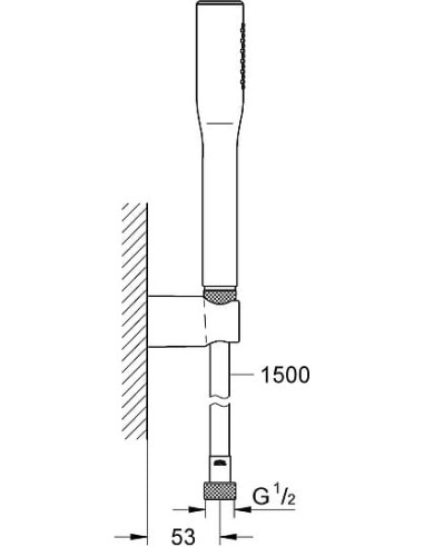 Grohe dušas komplekts Euphoria Cosmopolitan 27369000 - 15