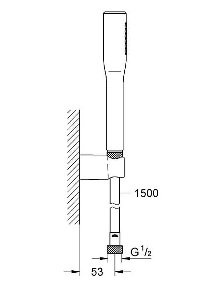 Grohe dušas komplekts Euphoria Cosmopolitan 27369000 - 15 Grohe dušas komplekts Euphoria Cosmopolitan 27369000 - 15