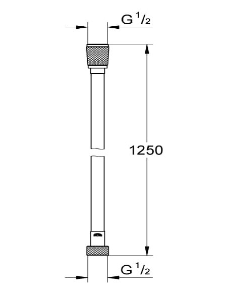 Grohe dušas šļūtene Silverflex 28362A00 - 4