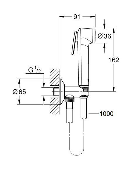 Grohe higiēniska duša Tempesta-F 26356IL0 - 4