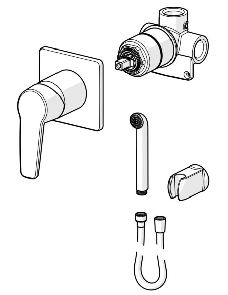 Oras higiēniska duša Saga 3993