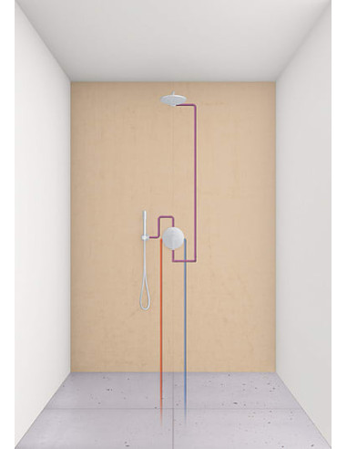 Grohe kronšteins augšējai dušai Rainshower 27488000 - 4