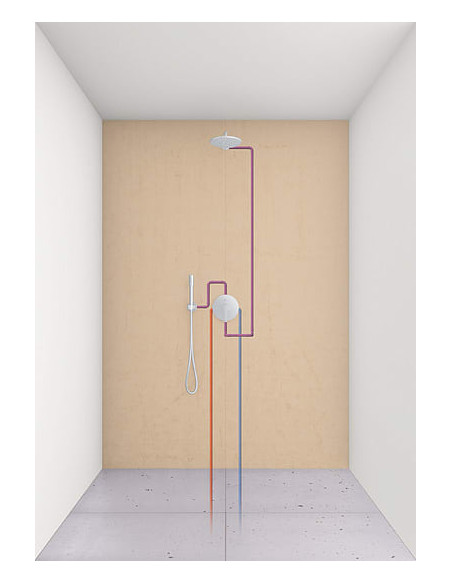 Grohe kronšteins augšējai dušai Rainshower 27488000 - 4