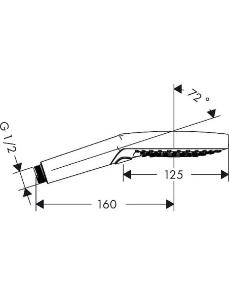 Hansgrohe dušas komplekts Rainmaker Select 460 3jet showerpipe