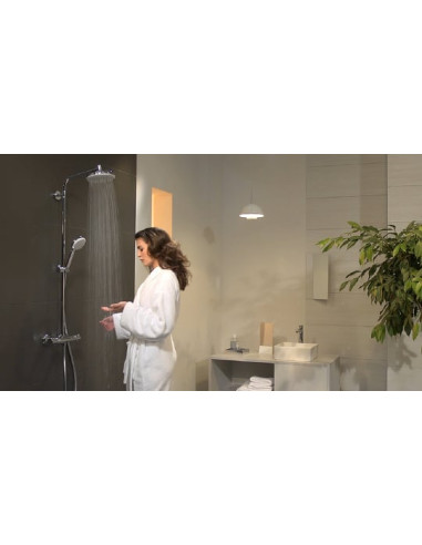 Crometta 160 1jet Showerpipe ar augšējo dušu,...