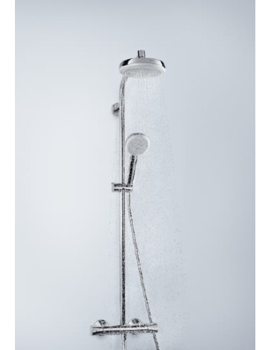 Crometta 160 1jet Showerpipe ar augšējo dušu,...