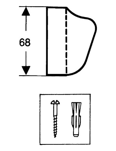 Hansgrohe dušas turētājs 28321000
