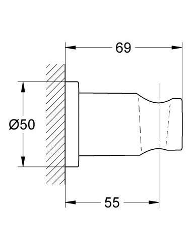 Grohe dušas tūrētājs Rainshower 27074EN0 - 3