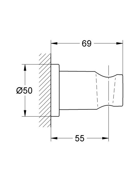 Grohe dušas tūrētājs Rainshower 27074EN0 - 3