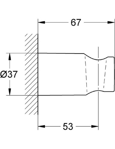 Grohe dušas tūrētājs Rainshower 27056000 - 4