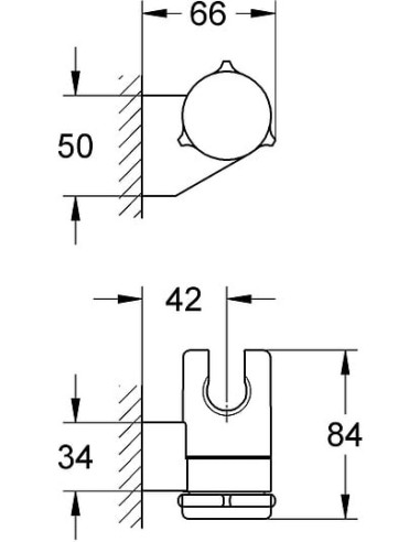Hansgrohe dušas komplekts Croma 100 Multi 27595000 - 6