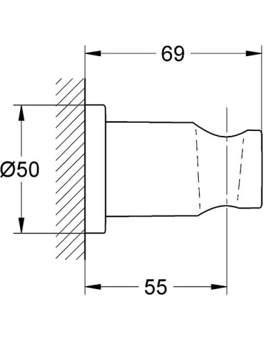 Grohe dušas tūrētājs Rainshower 27074000 - 3