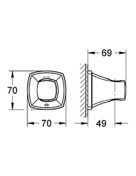 Grohe dušas tūrētājs Grandera 27969000 - 6