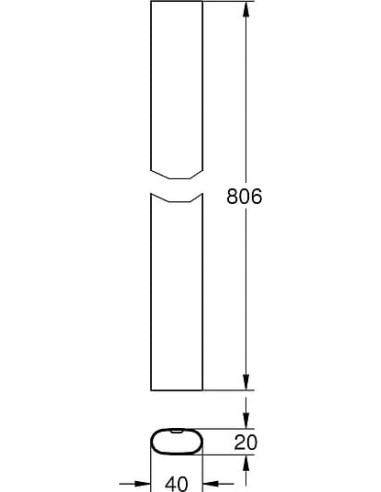 Grohe dušas stienis Rainshower SmartControl 48349000 - 3