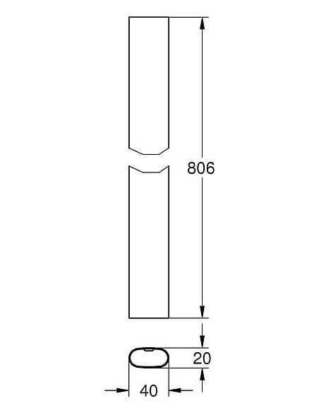 Grohe dušas stienis Rainshower SmartControl 48349000 - 3