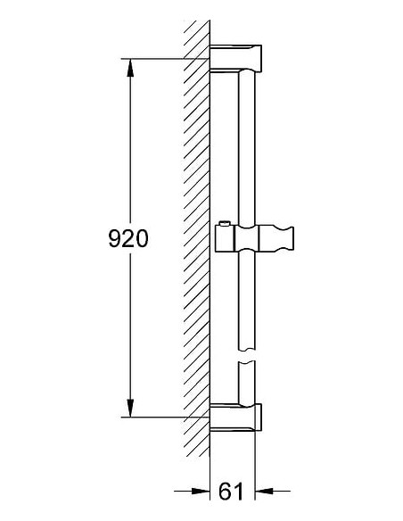 Grohe dušas stienis Tempesta New Cosmopolitan 27522000 - 3