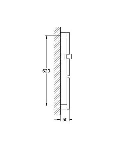 Grohe dušas stienis Euphoria Cube 27892000 - 4