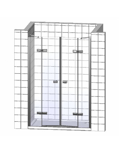 Ravak dušas durvis CSDL2-120 - 4