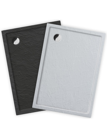 Roltechnik dušas paliktnis Roth Flat Stone 150x80x5 balts - 3 Roltechnik dušas paliktnis Roth Flat Stone 150x80x5 balts - 3