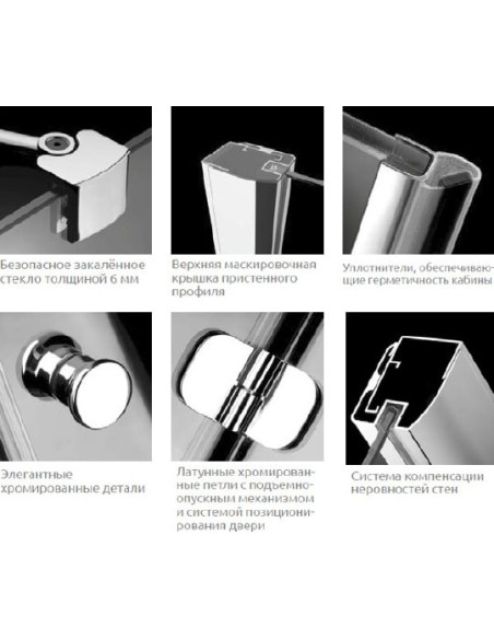 Radaway dušas stūris Torrenta PDJ