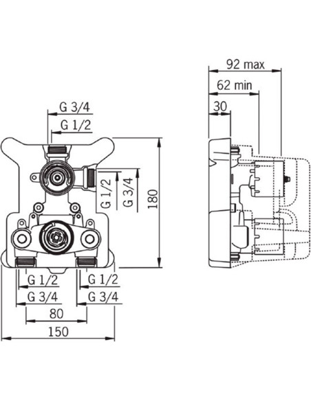 Oras iebūvējama daļa Optima 7138