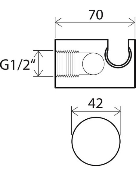 Ravak dušas izvads 706.00 - 3 Ravak dušas izvads 706.00 - 3