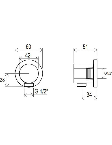 Ravak dušas izvads 701.00 - 5 Ravak dušas izvads 701.00 - 5