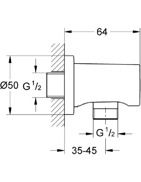 Grohe dušas izvads Rainshower 27057DA0 - 4 Grohe dušas izvads Rainshower 27057DA0 - 4